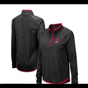 NWT Cornell University Quarter Zip Pullover